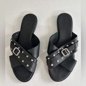 Christian Di Riccio shoes/ sandals/ size 40. Pre owned. Real leather